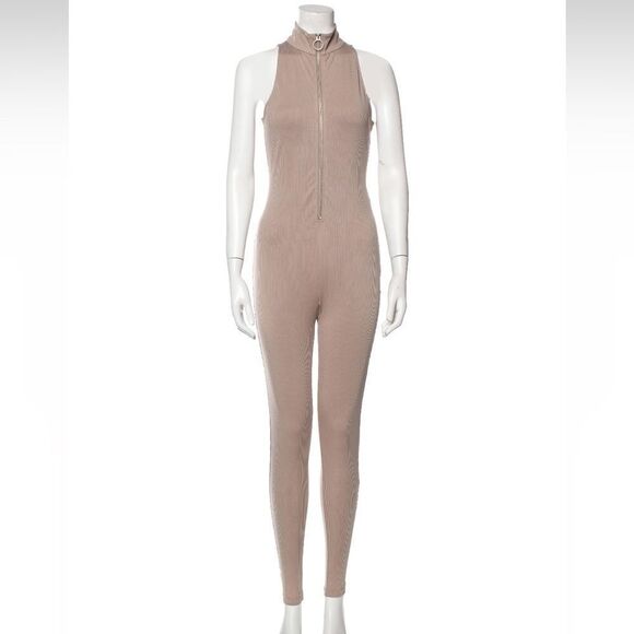 Nicholas Striped Mock Neck Jumpsuit - Picture 10 of 10